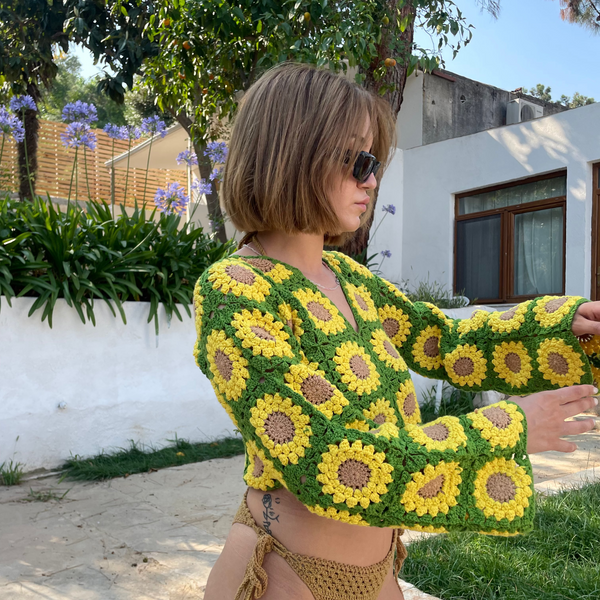 SUNFLOWER ÖRGÜ KAZAK