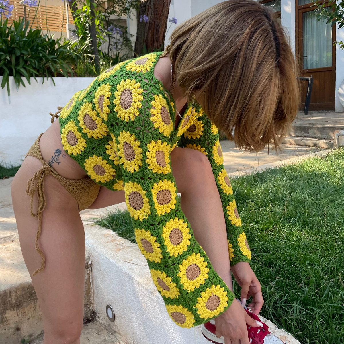 SUNFLOWER ÖRGÜ KAZAK