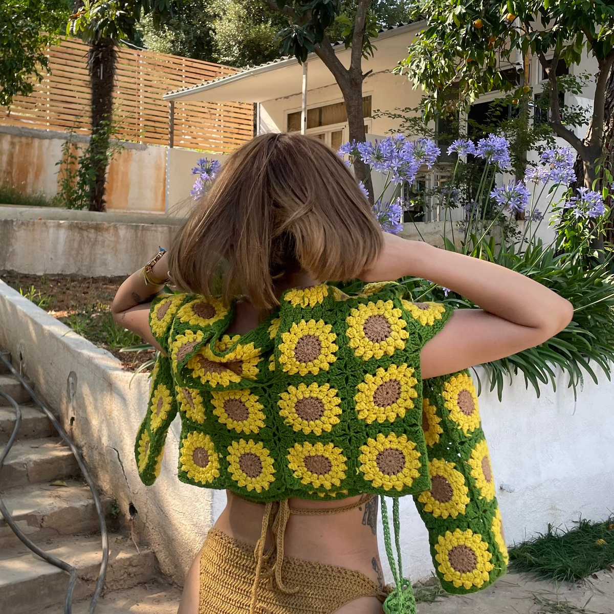 SUNFLOWER ÖRGÜ KAZAK